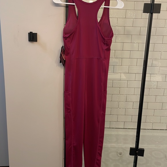Brand New Purple Workout Jumpsuit - Picture 2 of 2